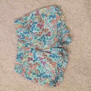 Crewcuts girls floral shorts